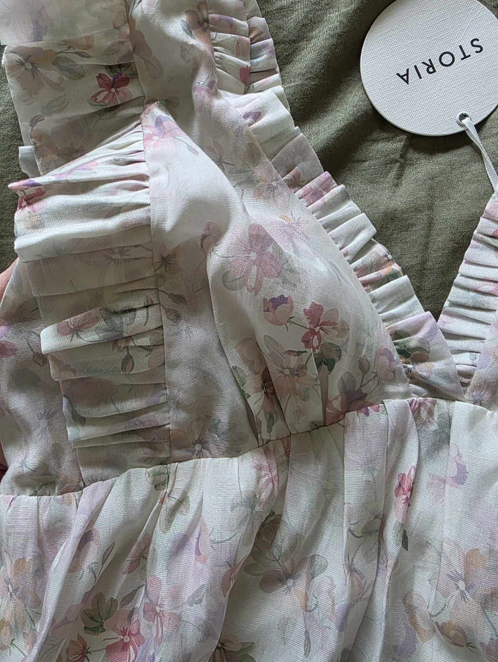 Storia Ambrose Cherry Blossom Babydoll Dress - Picture 7 of 7
